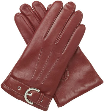 Southcombe Ladies Leather Glove with Buc
