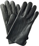 Southcombe Mens Black Leather Glove with