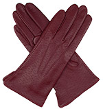 Dents Ladies Warm Leather Glove Claret