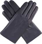 Dents Ladies Leather Glove with Fleece L